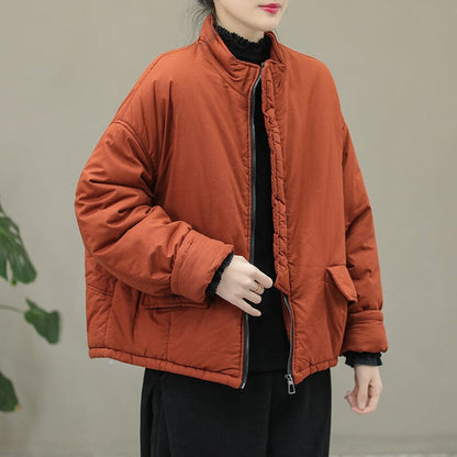 Retro Loose Quilted Coat