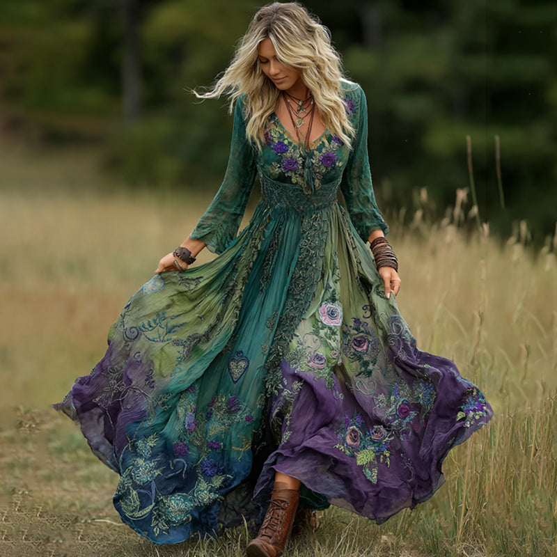 Green purple