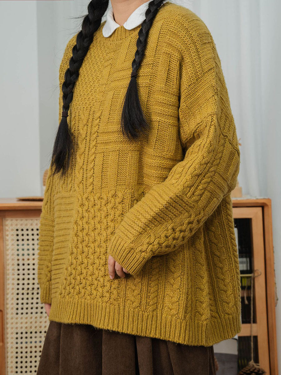 Winter Sweet Knitted Loose Sweater
