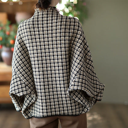 Fashionable Double-sided Woolen Short Frayed Coat