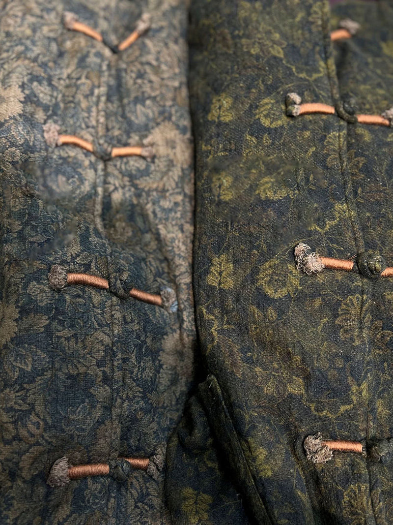 Winter Linen Padded Jacket