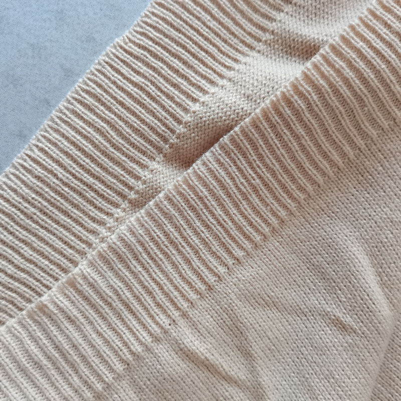 Half Turtleneck Loose Print Sweater