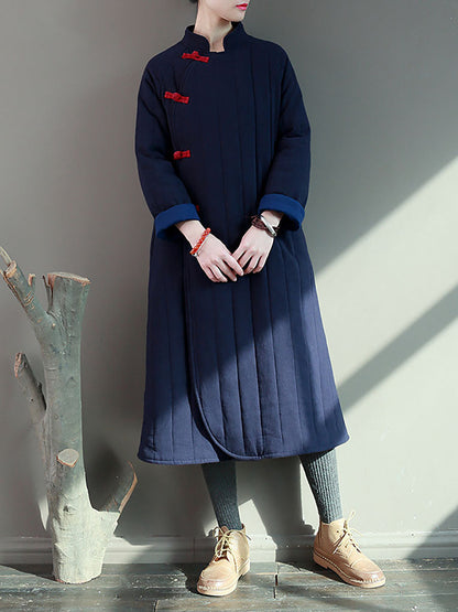 Winter Artsy Frog Thick Padded Coat