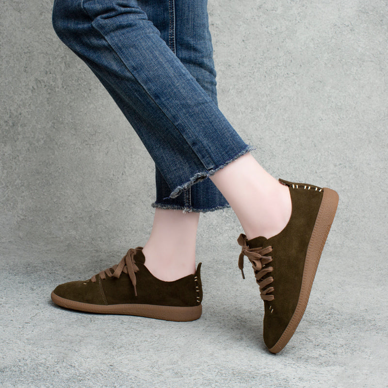 Autumn Soft Suede Leather Shoes