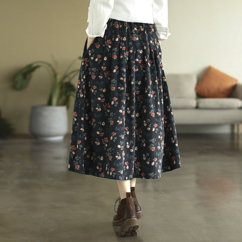 Corduroy Skirt