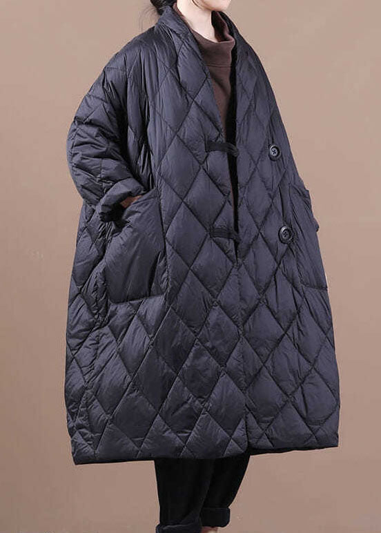 Italian Beige Warm Fine Cotton Filled Coats Winter