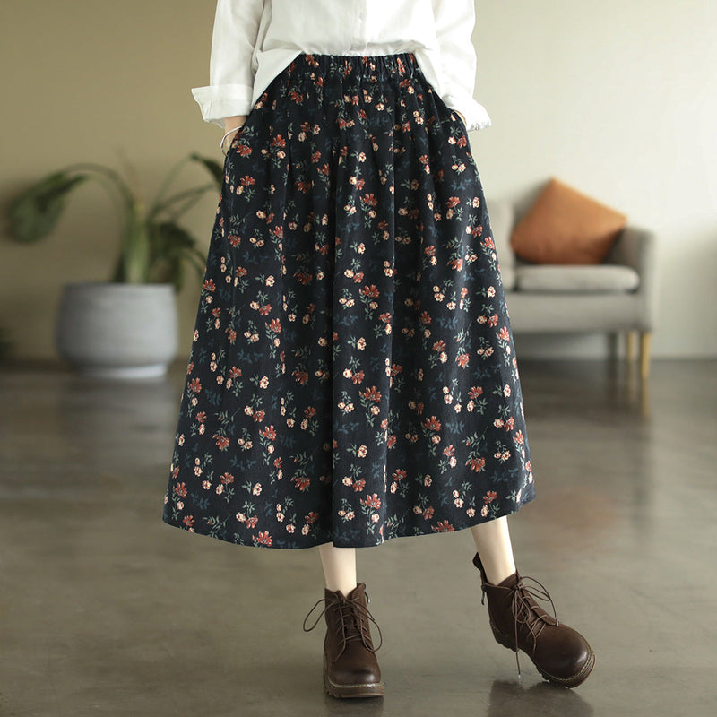 Corduroy Skirt