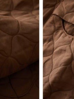 Long Sleeve Single Breasted Mid-length Coat in One-size