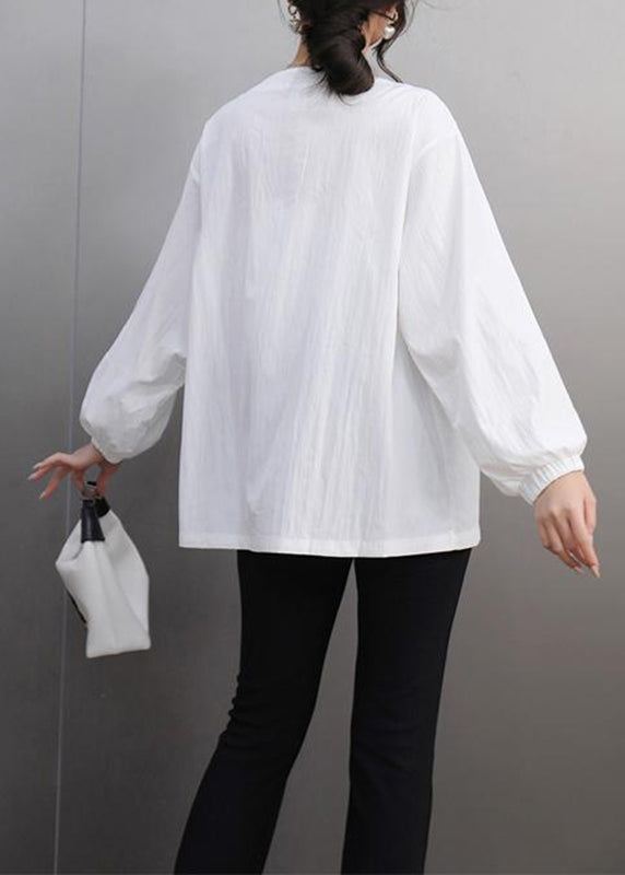 Original Design Black O-neck Patchwork T Shirt Spring