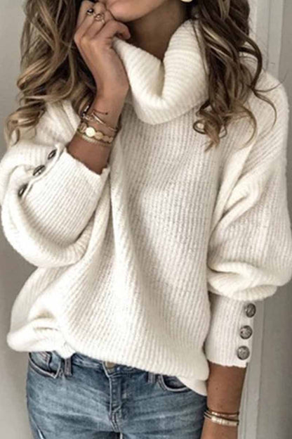 Turtleneck Knitted Sweater