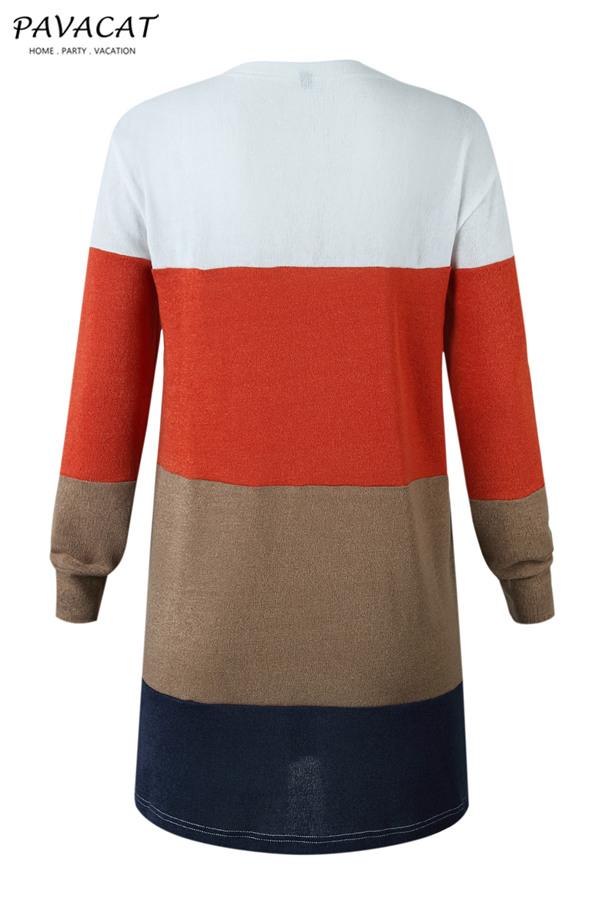 Wild Striped Knitted Cardigan