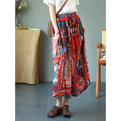 Cozy Loose Lyocell Skirt