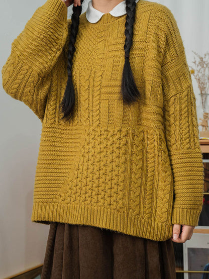Winter Sweet Knitted Loose Sweater