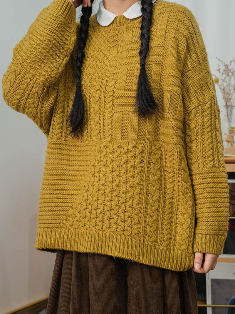 Winter Sweet Knitted Loose Sweater