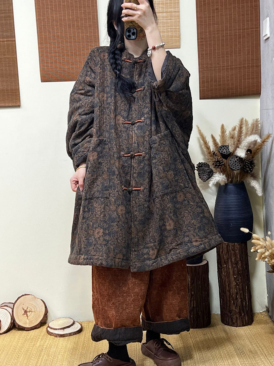 Winter Linen Padded Jacket