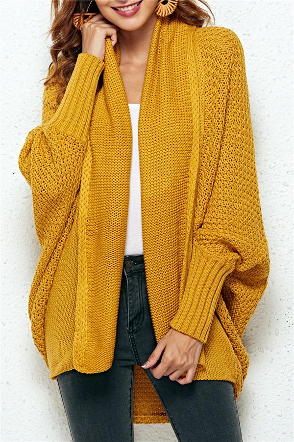 Colbie Dolman Cardigan - Khaki