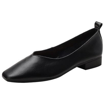 Summer Retro Soft Leather Wedge Shoes (34-40)