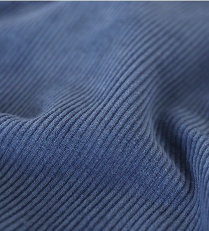 Corduroy Color Plus Velvet Thick Loose Turtleneck Top