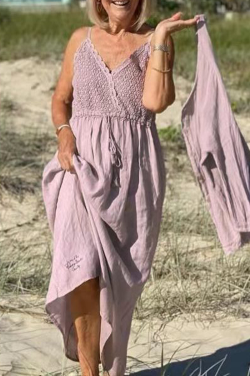 Split Joint Spaghetti Strap Straight Dresses