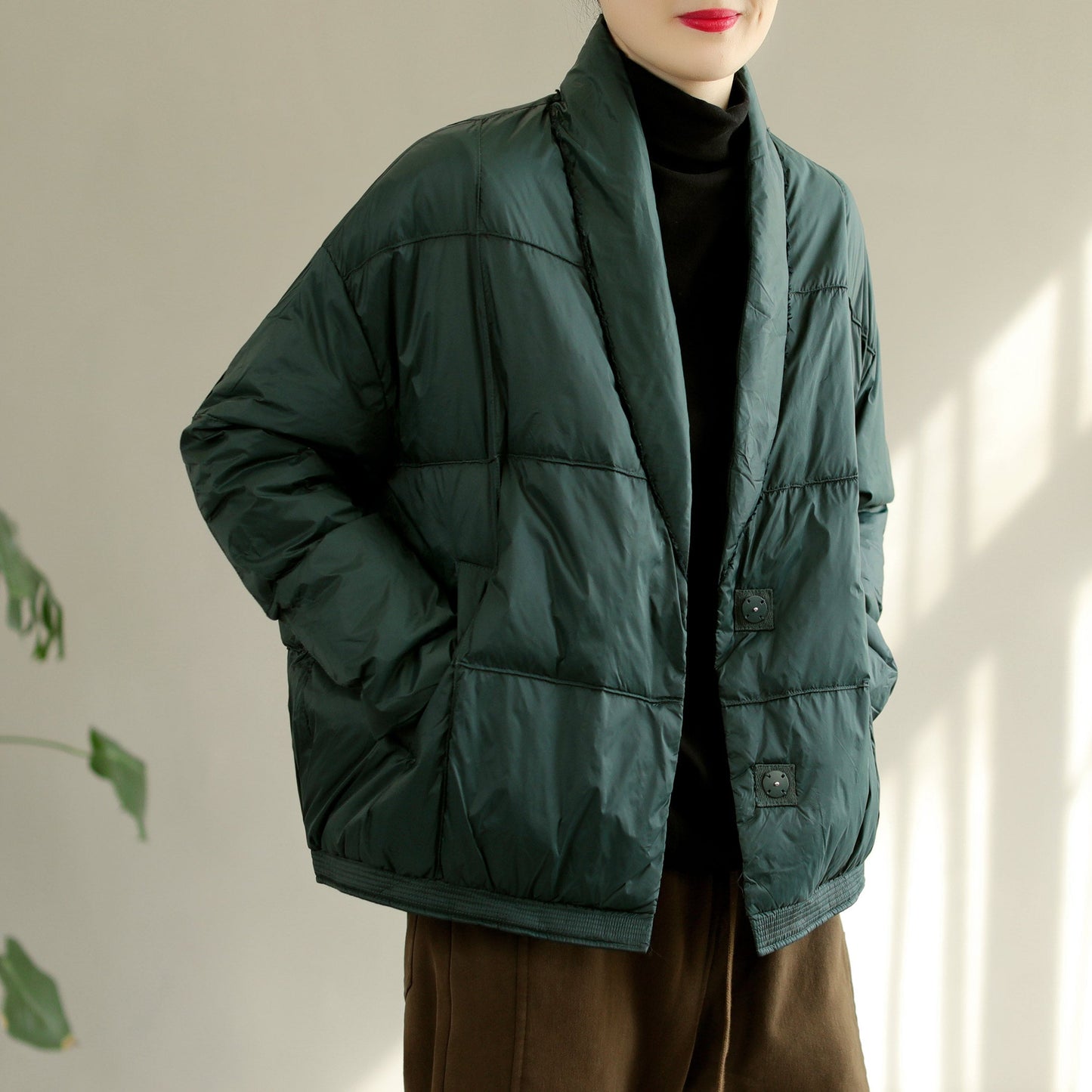 Winter Retro Down Coat