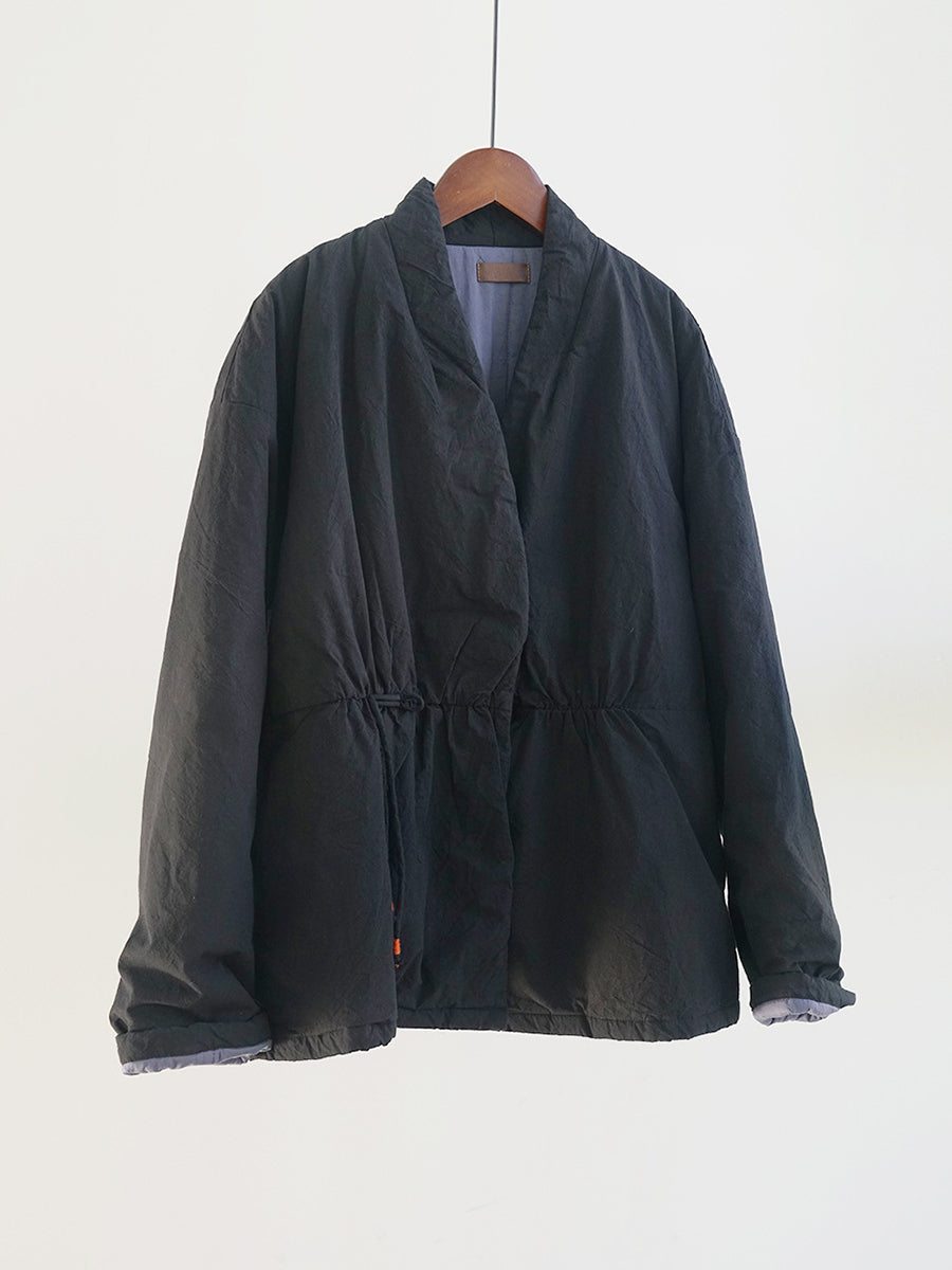 National Style Buckle Padded Coat