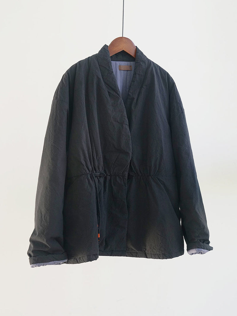 National Style Buckle Padded Coat