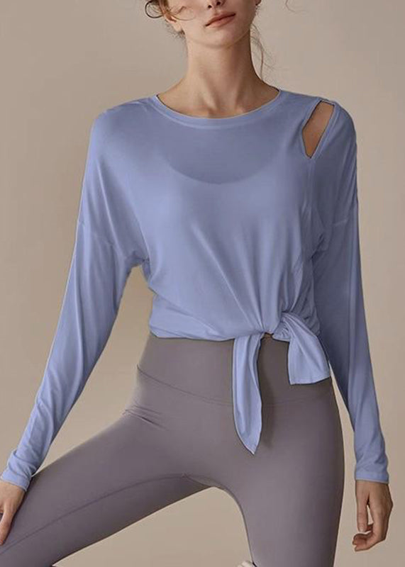 New Yellow Asymmetrical Side Open Yoga Tank Tops