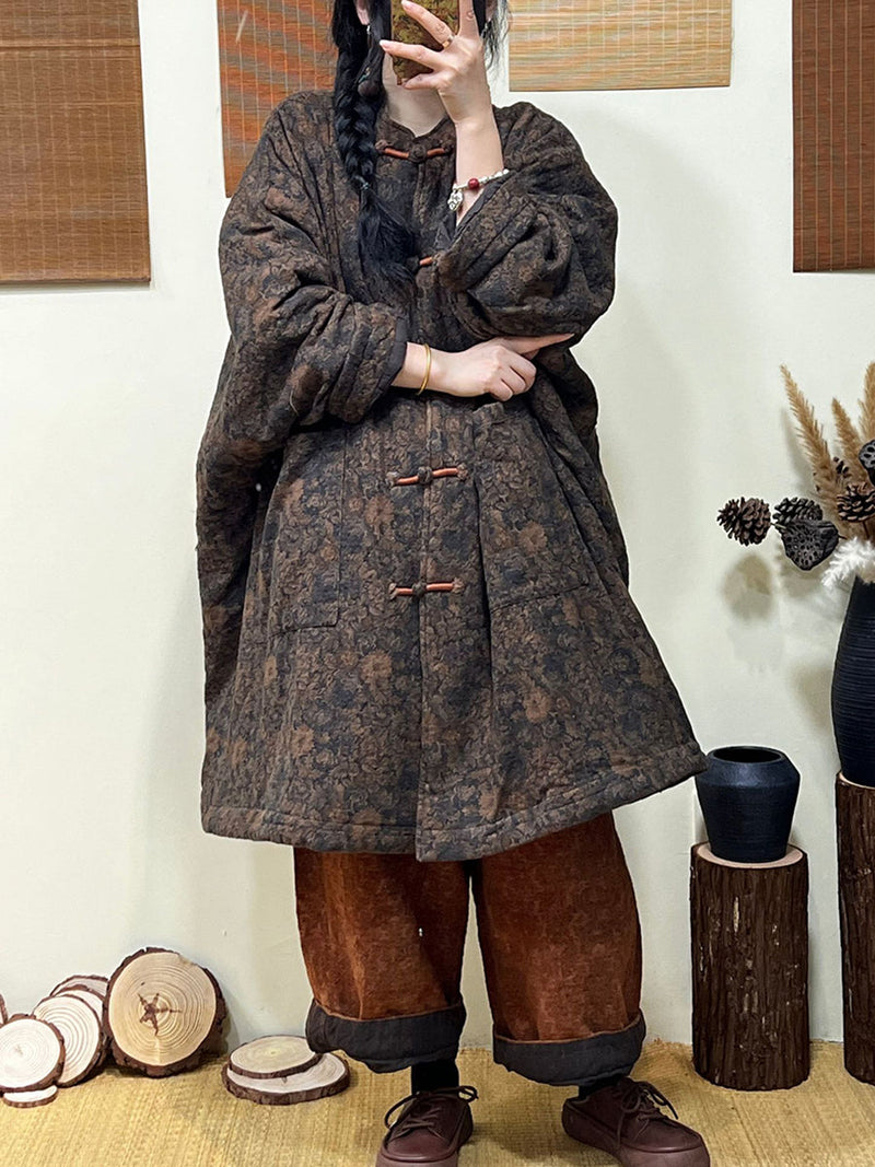 Winter Linen Padded Jacket