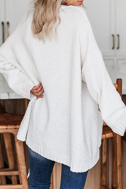 Double Pockets Knitted Sweater