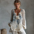 Blue white