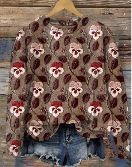 Gracefully Designed Sweater