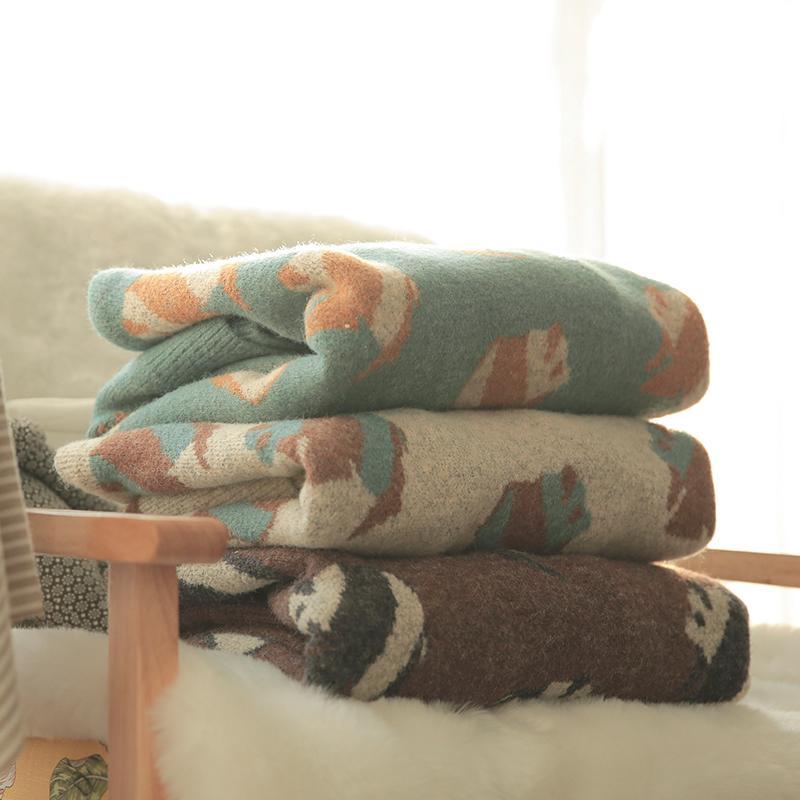Loose Core Yarn Round Neck Sweater