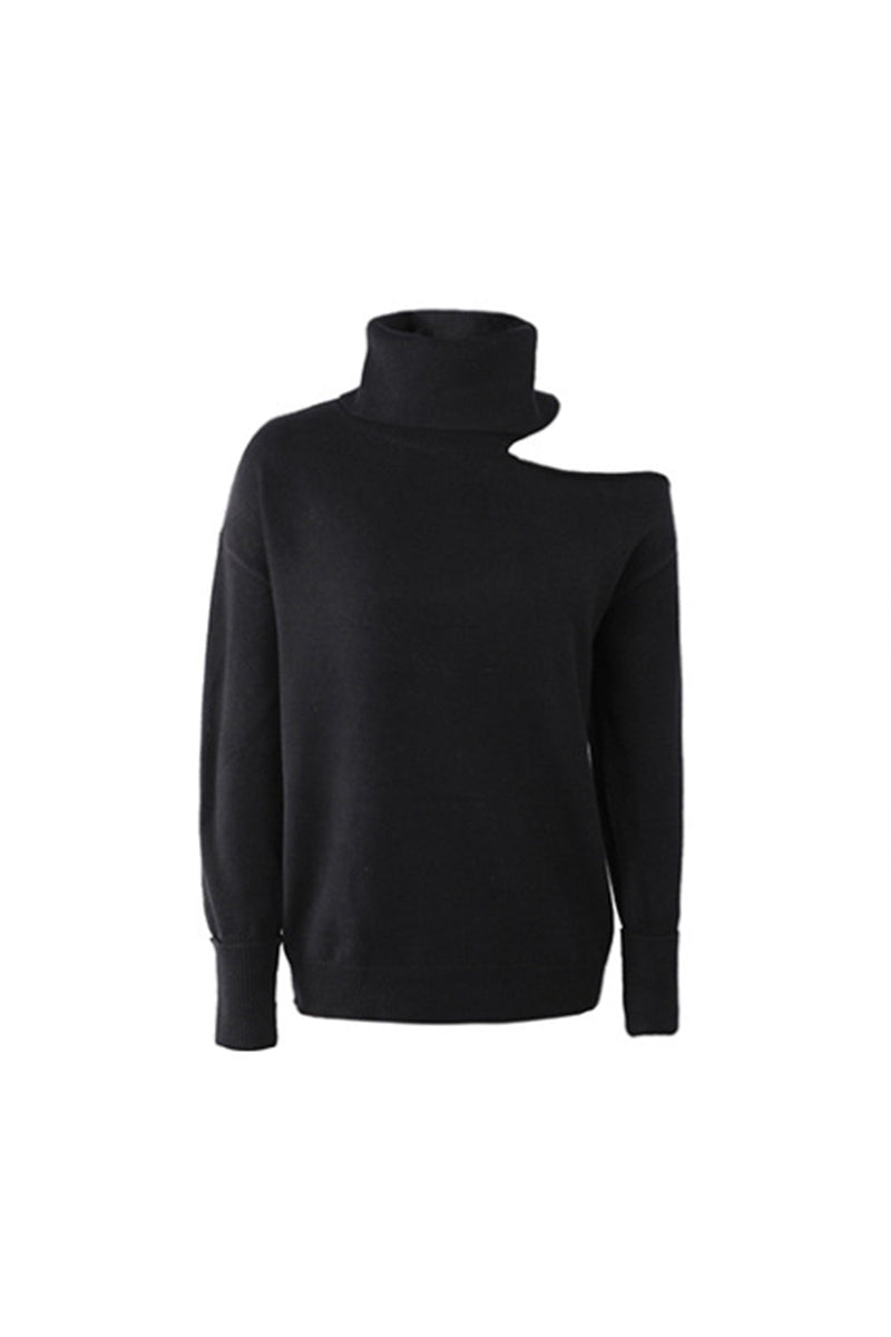 Two Lapel Knit Sweater
