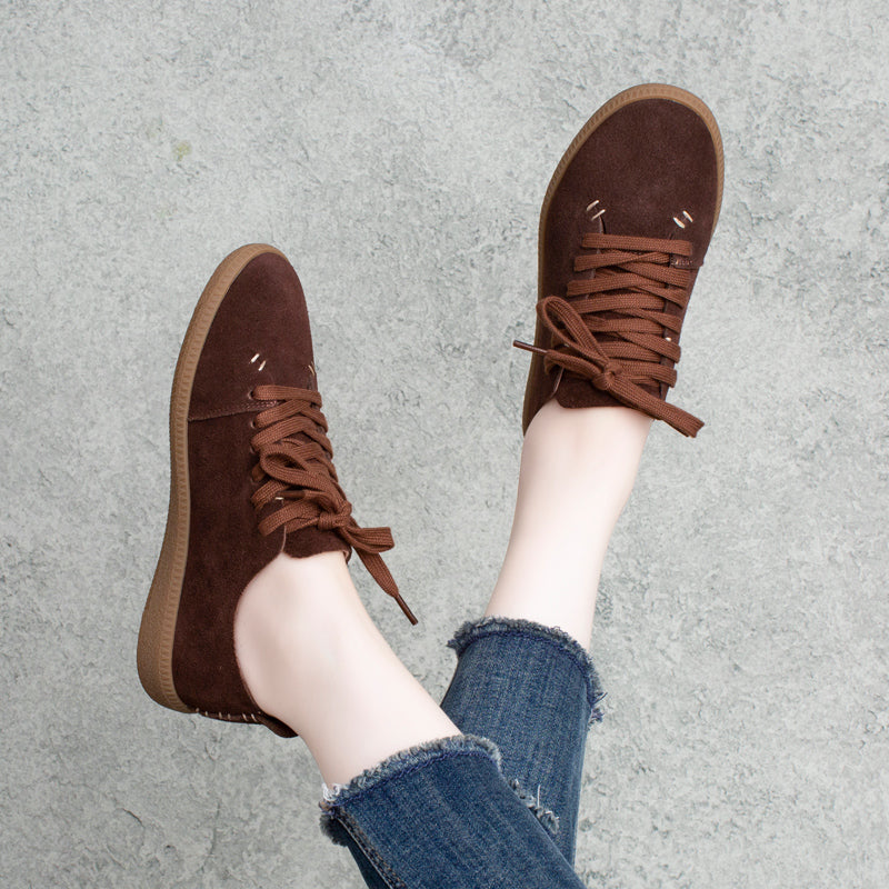 Autumn Soft Suede Leather Shoes