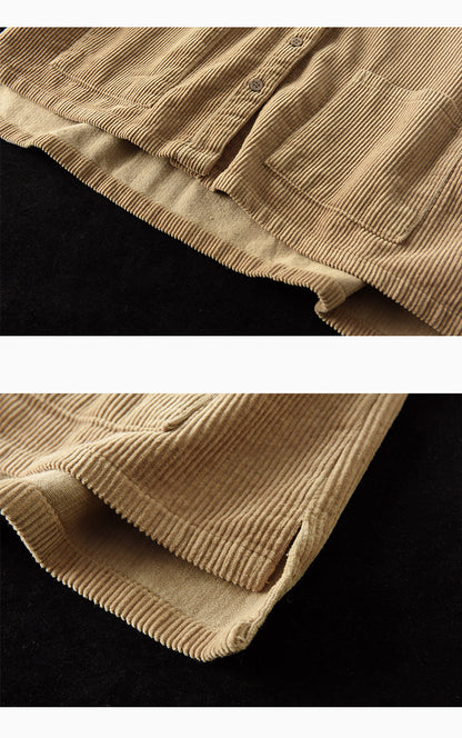 New Style Retro Literary Corduroy Jacket