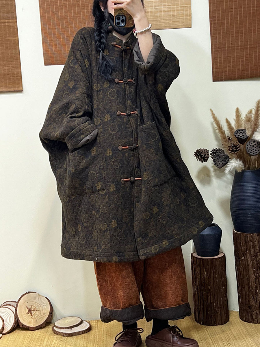 Winter Linen Padded Jacket
