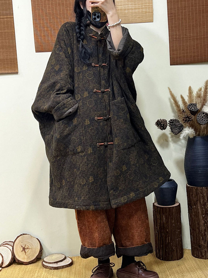 Winter Linen Padded Jacket