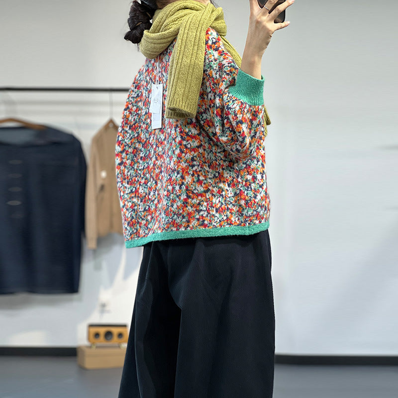 Knit Thick Warm Crew Neck Sweater
