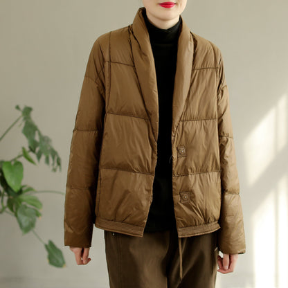 Winter Retro Down Coat