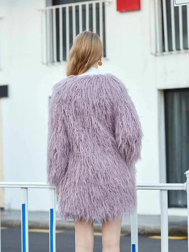 Faux Fur Long Coat Winter Coat