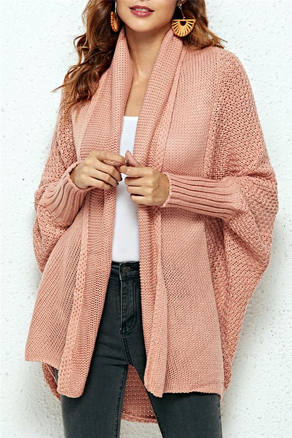 Colbie Dolman Cardigan - Red