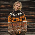 Vintage Fairman Island Cat Turtleneck Sweater elevenforest