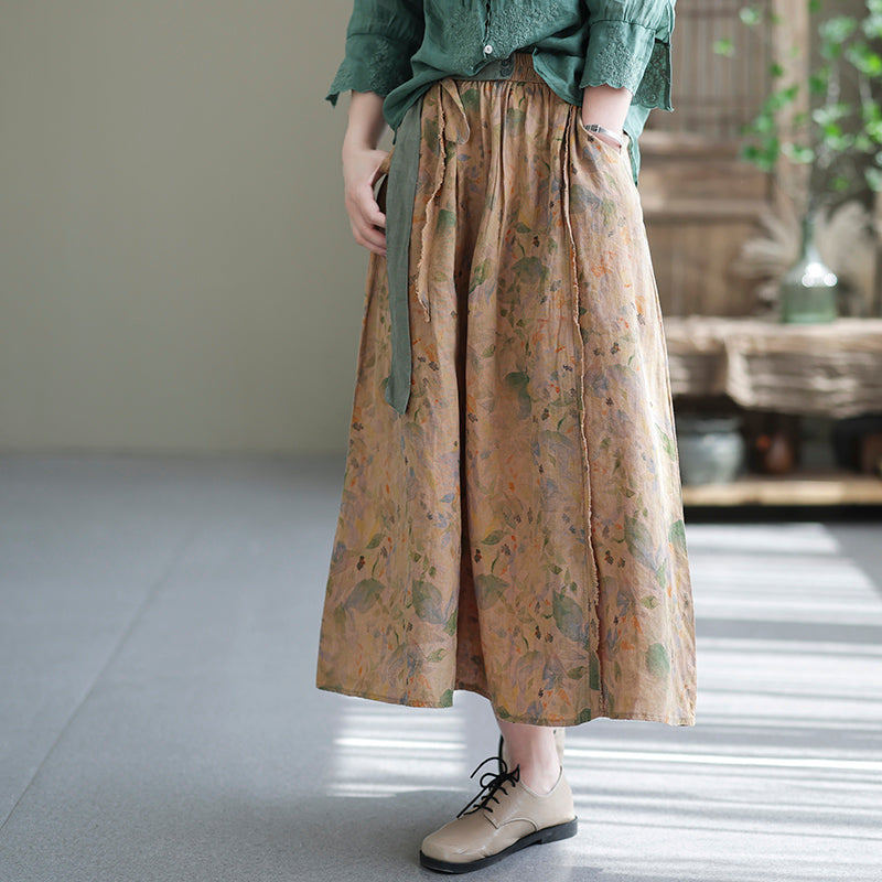 Cozy Linen Skirt