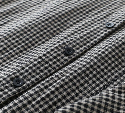 Autumn Retro Loose Cotton Dress
