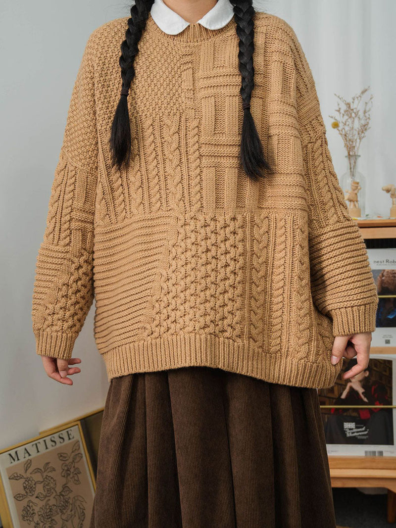 Winter Sweet Knitted Loose Sweater