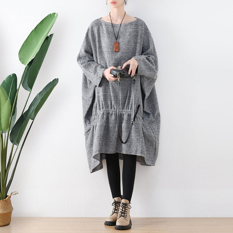 Autumn Cotton Loose Cotton Dress