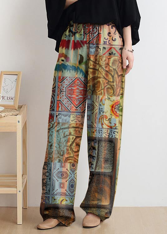 Nude Trousers New Spring and Summer Bloomers Linen High Waist Carrot Pants