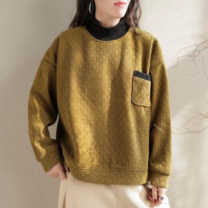 Retro Loose Winter Cotton Sweater
