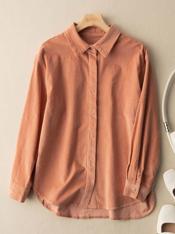 Natural Fabric Color Shirt