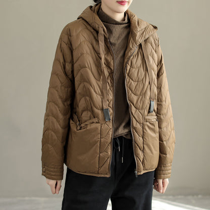 Winter Loose Hooded Down Coat
